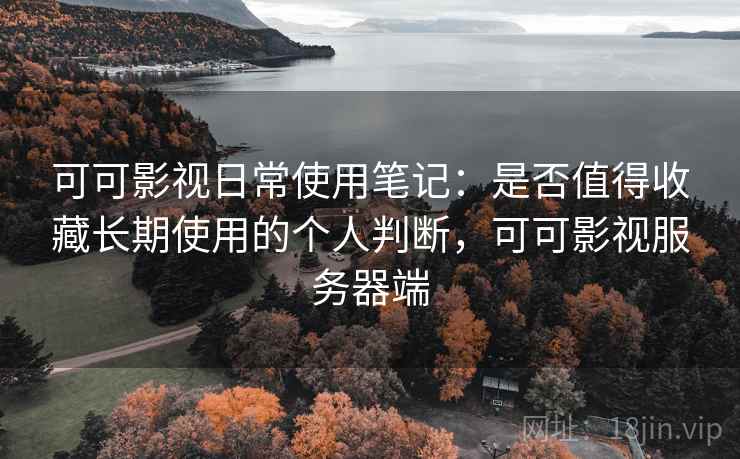 可可影视日常使用笔记：是否值得收藏长期使用的个人判断，可可影视服务器端