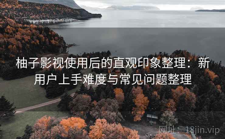柚子影视使用后的直观印象整理:新用户上手难度与常见问题整理 第2张 柚子影视使用后的直观印象整理:新用户上手难度与常见问题整理 第2张