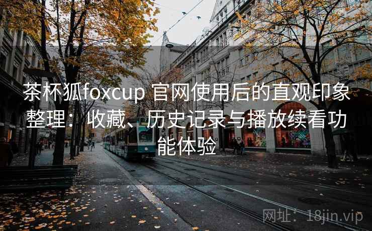茶杯狐foxcup 官网使用后的直观印象整理：收藏、历史记录与播放续看功能体验  第2张